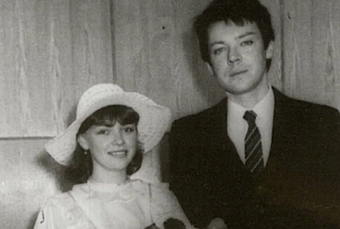 Елена Валюшкина с первым мужем. Фото: соцсети