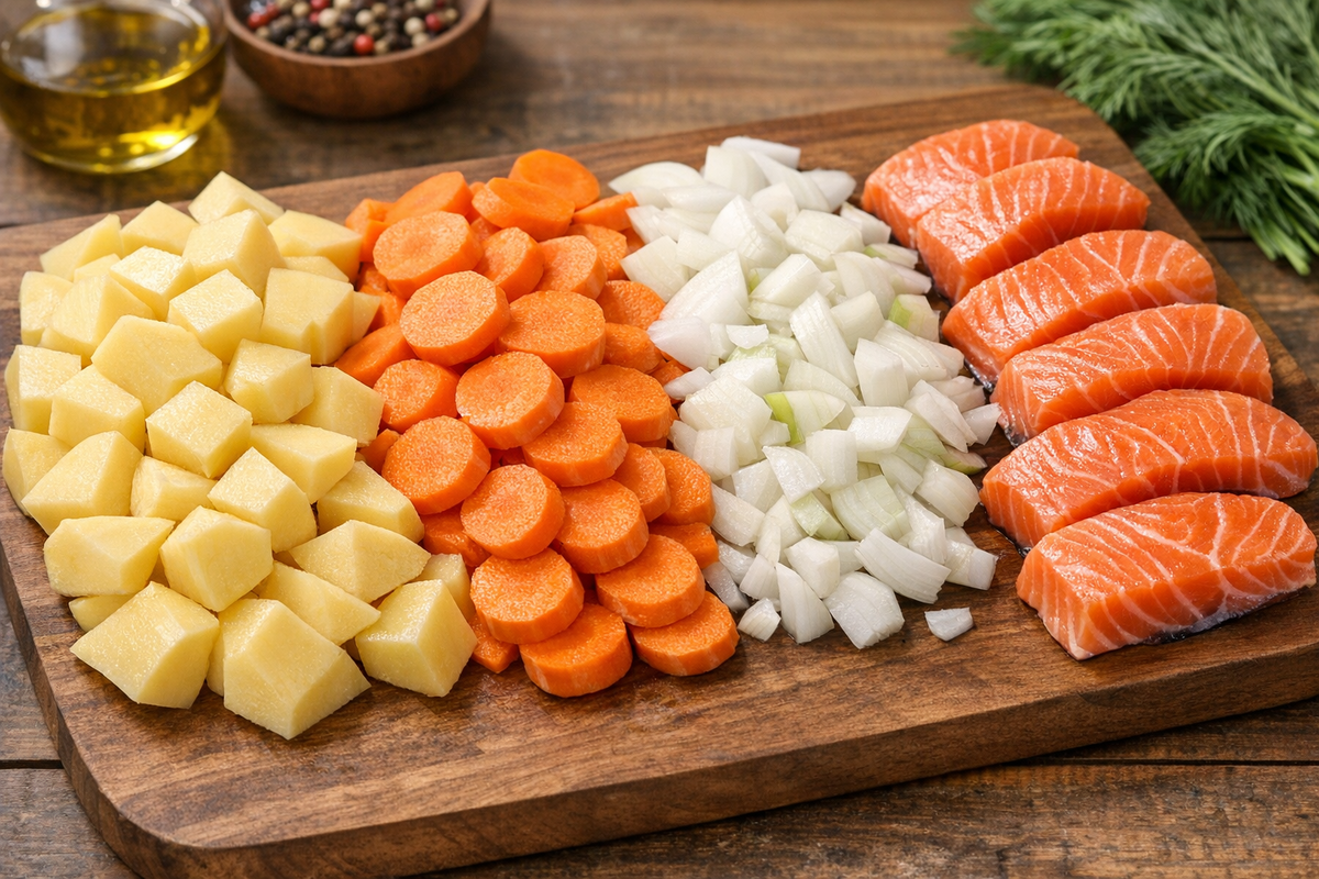 Подготавливаем продукты