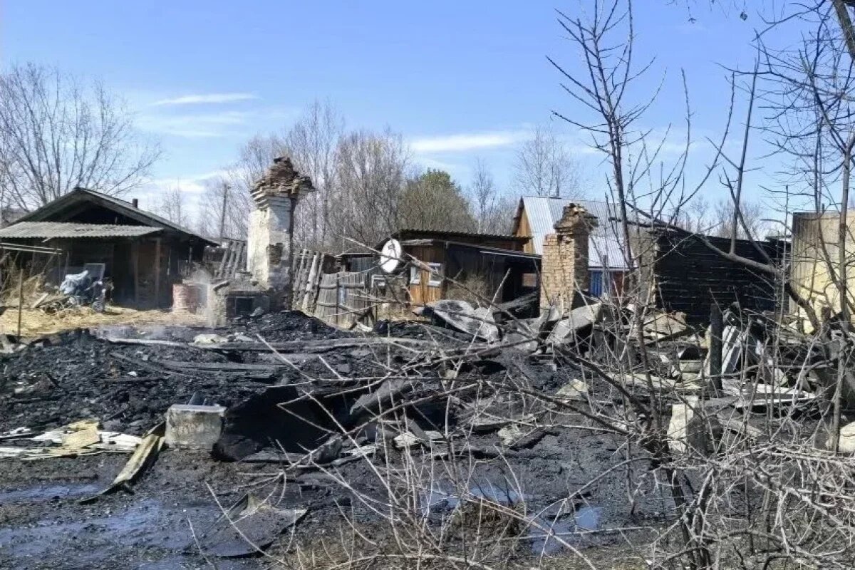    В поселке Хабаровского края мужчина сгорел в собственном доме