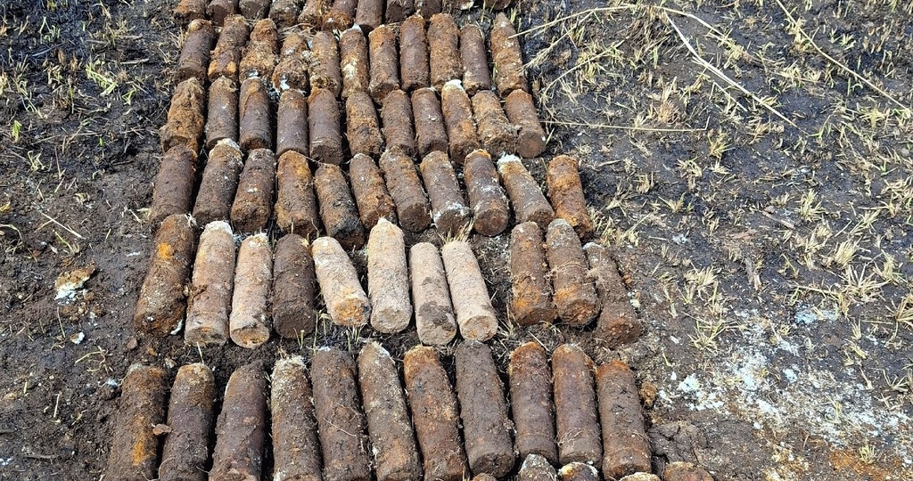 В Смоленской области обнаружили более 60 боеприпасов времён войны