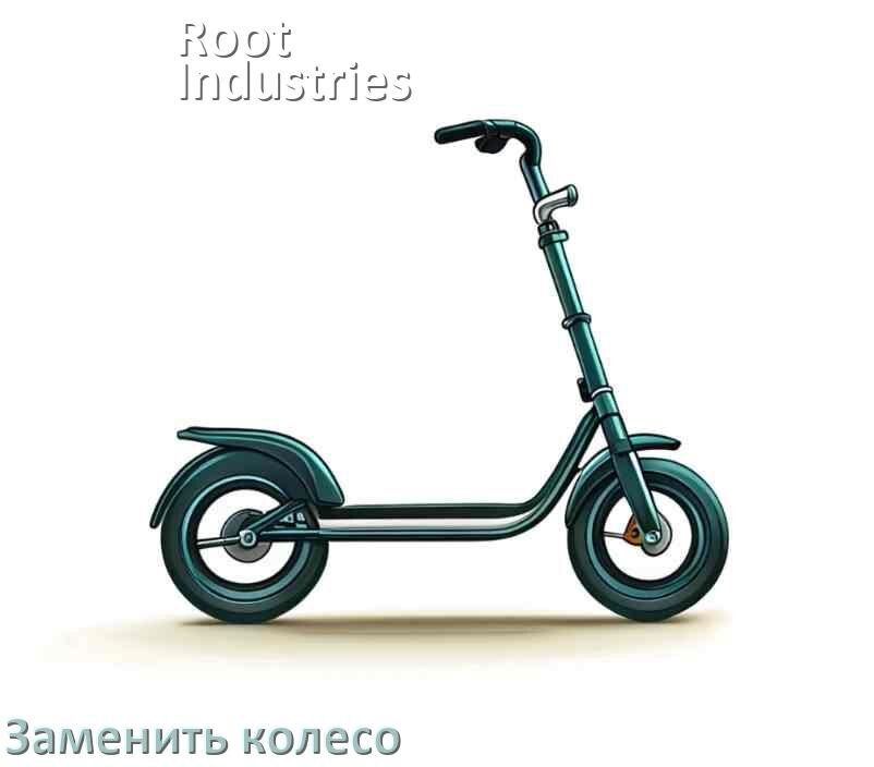 
Как на самокате Root Industries поменять колёса заднее и переднее