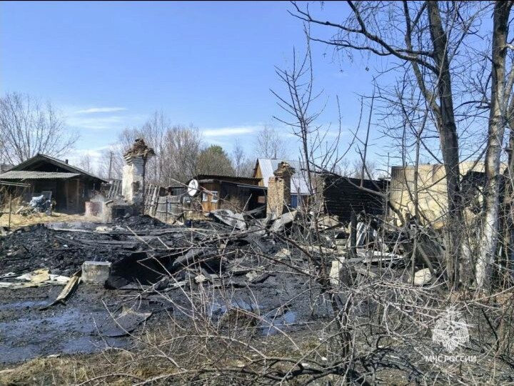 Две трагедии за ночь: в Хабаровском крае в огне погибли подросток и мужчина