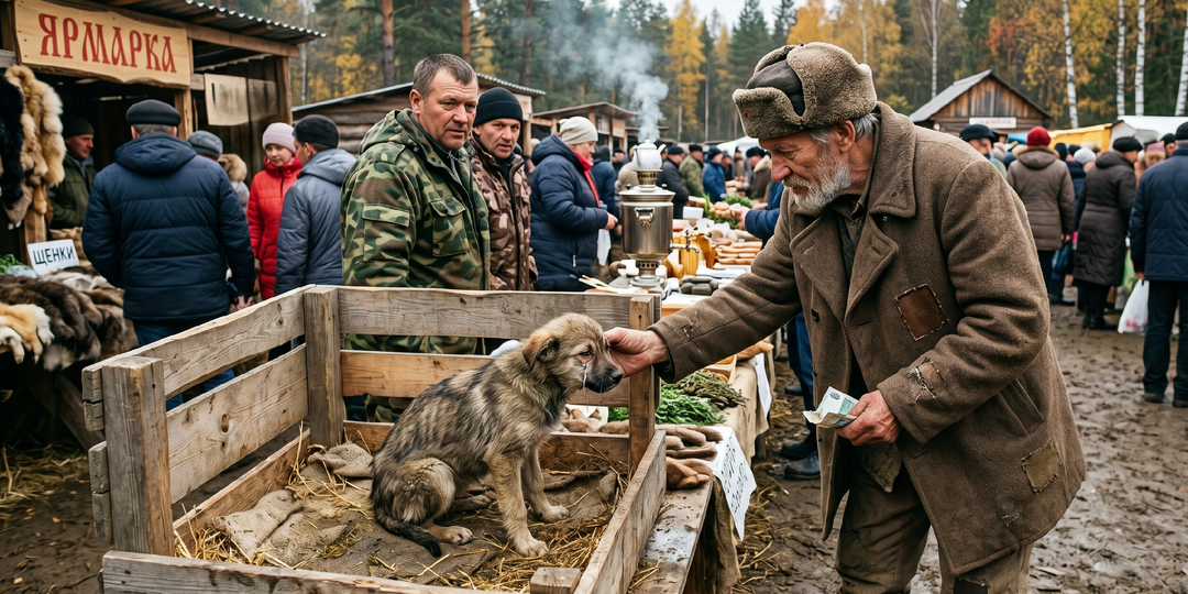 Все смеялись, когда старик купил больного щенка. Но скоро, им пришлось пожалеть об этом...