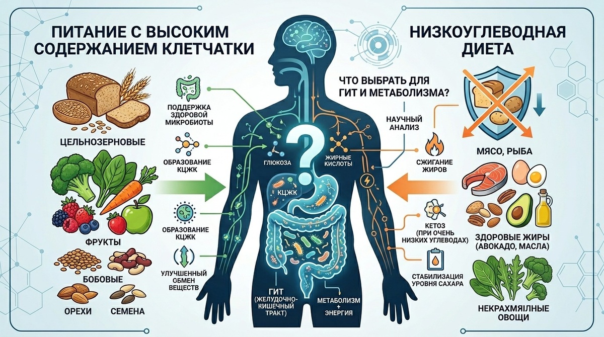 ешь углеводы, не мучай себя жёсткой диетой - и всё равно получай почти те же метаболические бонусы, что на кето