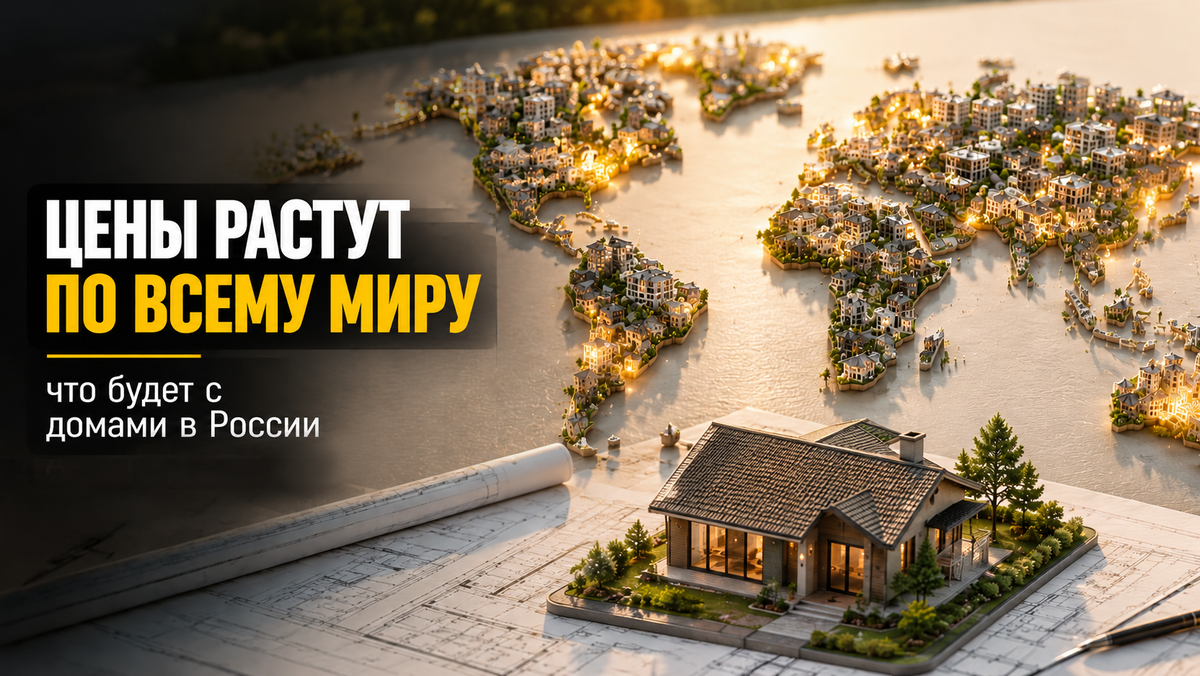 Цены на недвижимость растут по всему миру