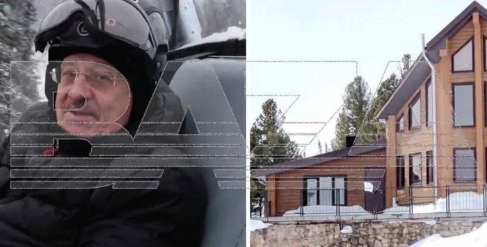Частный особняк незаконно появился на Шергеше. Фото © Telegram /  Baza