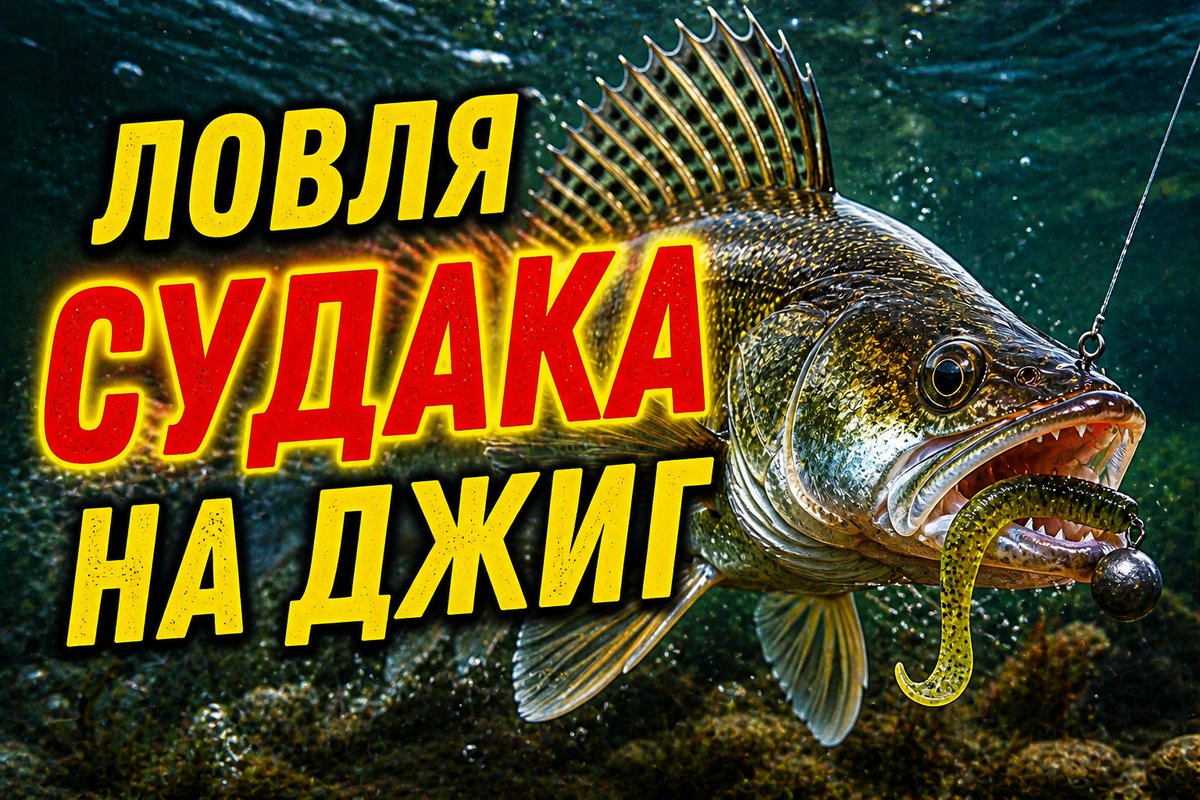 Ловля судака на джиг