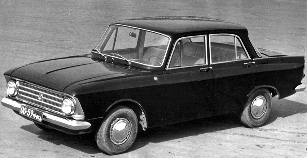 Экспериментальный «Москвич-408» с увеличенным передним свесом, 1964 г.