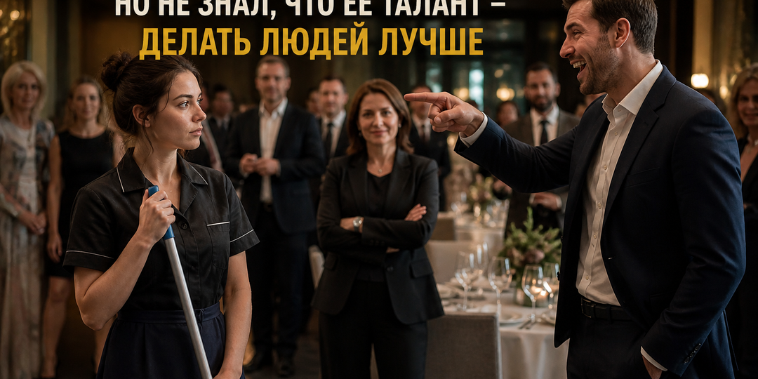 ОН ДУМАЛ, ЧТО ОНА ВСЕГО ЛИШЬ УБОРЩИЦА… НО НЕ ПОНЯЛ, КТО ОНА НА САМОМ ДЕЛЕ...