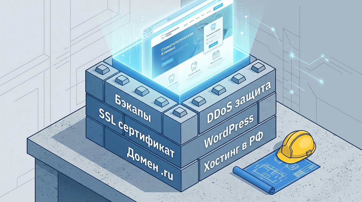 Технический фундамент сайта: домен, хостинг в РФ, SSL и др.