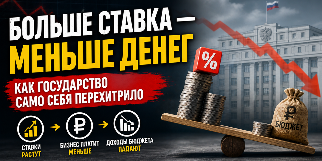 Налоги выросли, а сборы упали на четверть: почему это не парадокс, а закономерность