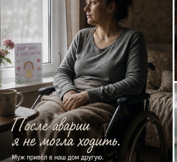 # После аварии я не могла ходить. Муж привёл в наш дом другую. Я лежала за стеной и слышала всё