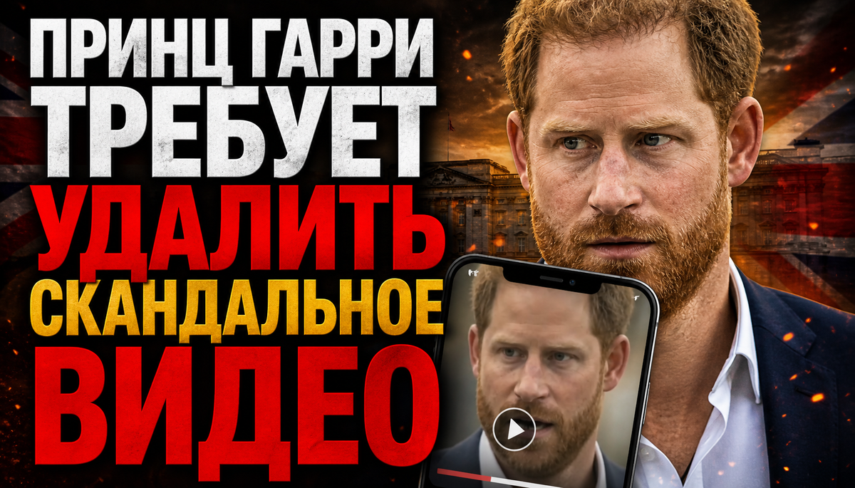 Принц Гарри требует удалить скандальное видео «Freedom Flight»