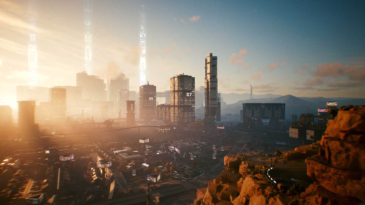Игра Cyberpunk 2077 от CD Projekt RED.