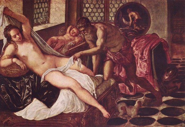 Тинторетто. Вулкан обнаруживает проказы Венеры и Марса. 1551–1552.