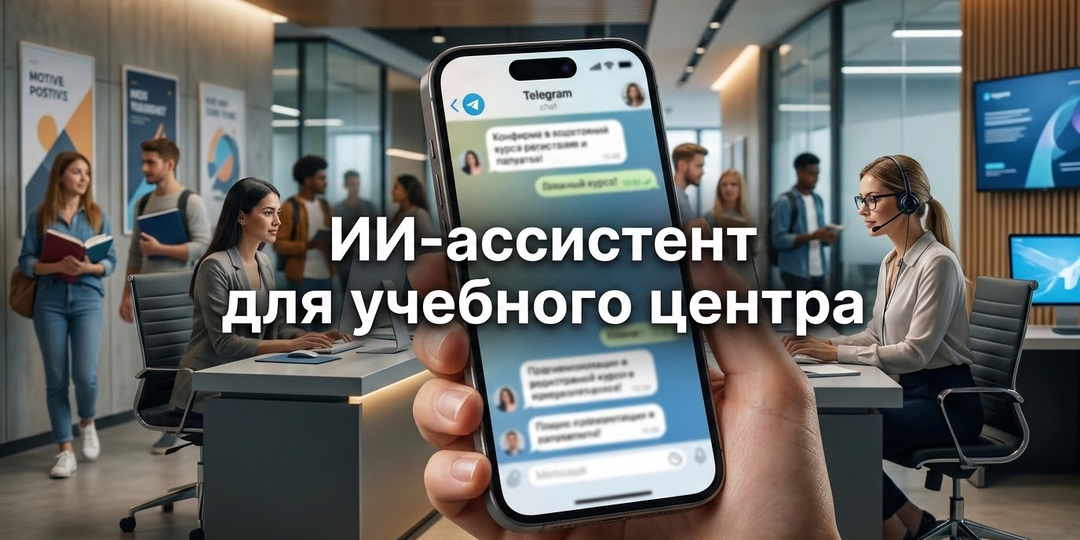 ИИ-ассистент для учебного центра: запись, оплата и возврат учеников на автопилоте