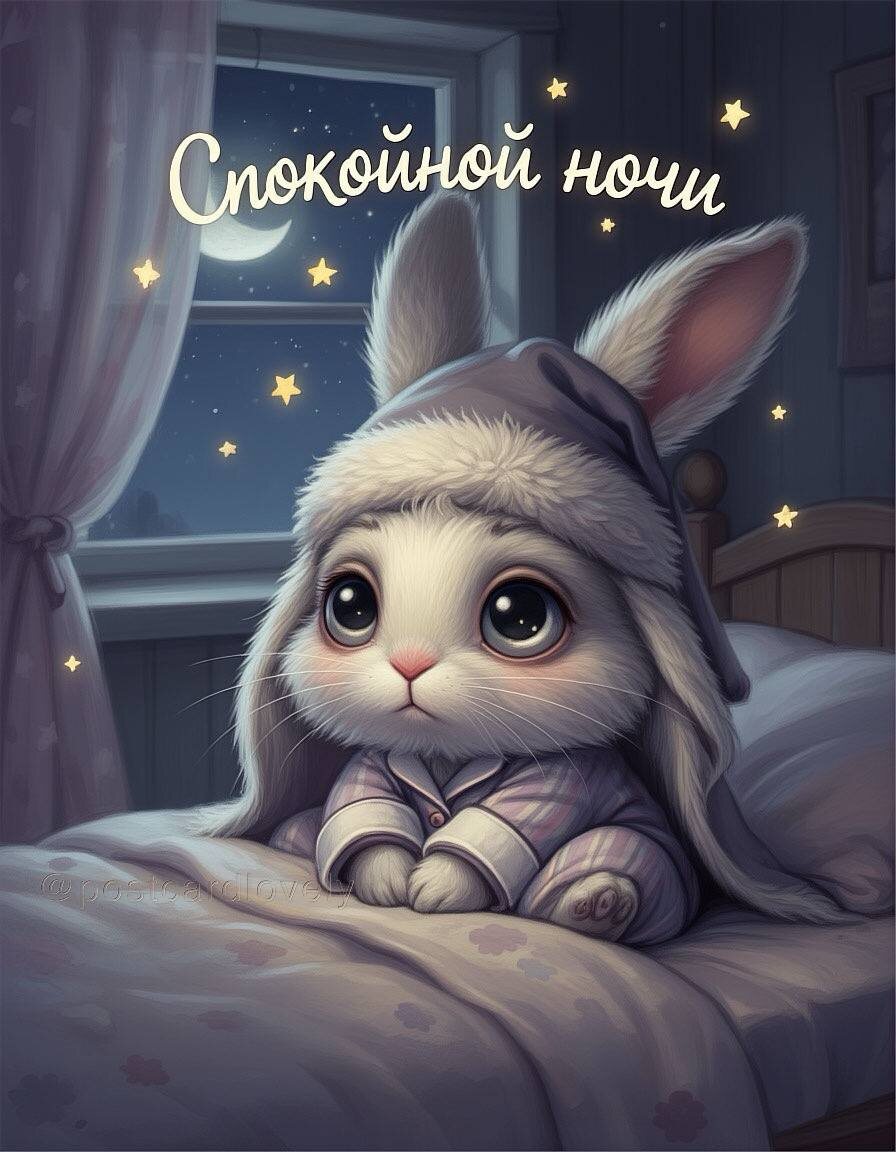 Спокойной ночи: как одной открыткой снять усталость за 5 секунд