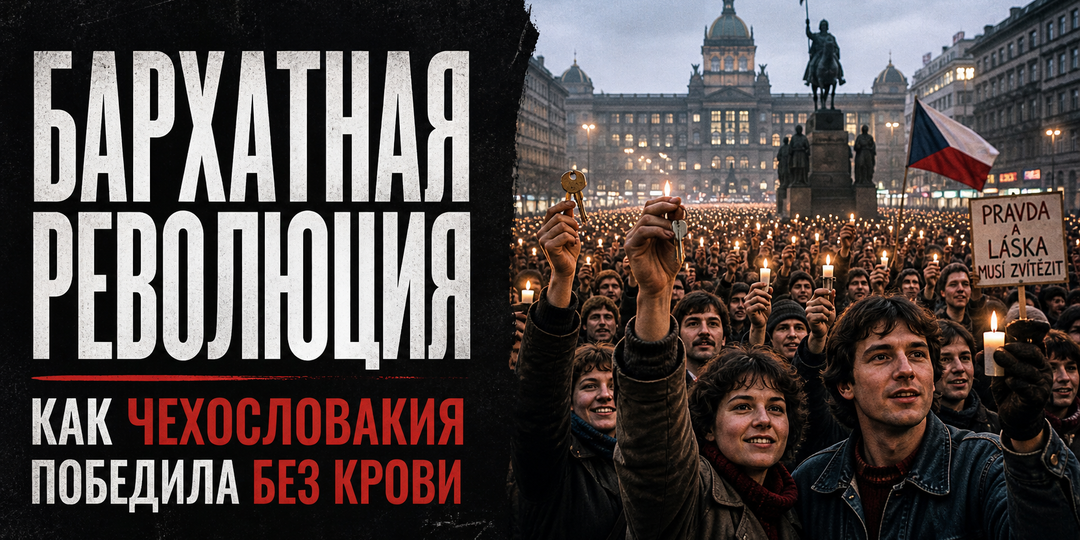 Бархатная революция: как Чехословакия победила без крови