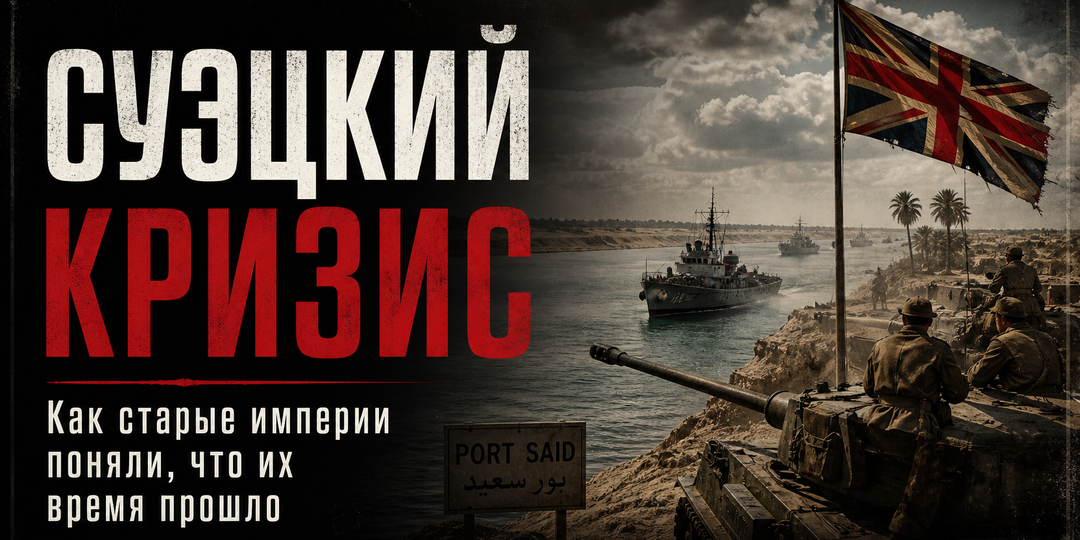 Суэцкий кризис: как старые империи поняли, что их время прошло