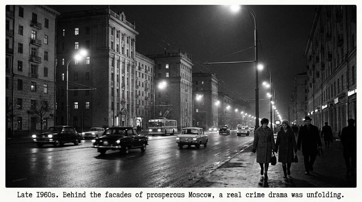 Конец 1960-х. За фасадами благополучной Москвы разворачивалась настоящая криминальная драма