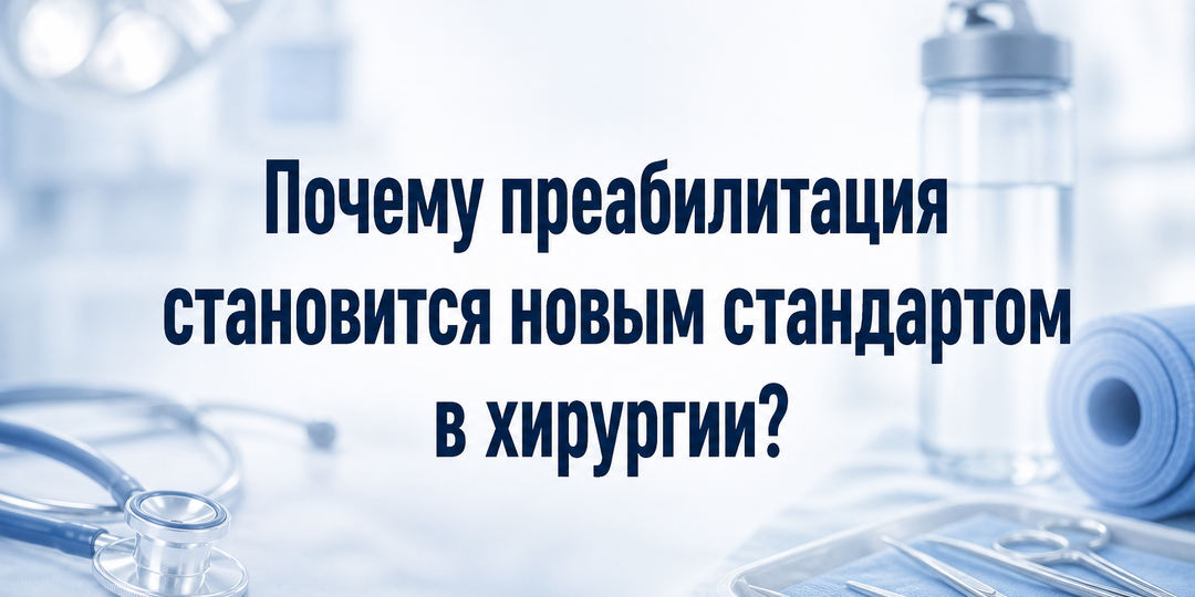 Почему преабилитация становится новым стандартом в хирургии?