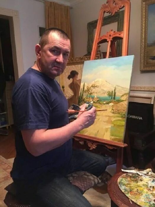 Художник Константин Николаев. Фото из открытых источников
