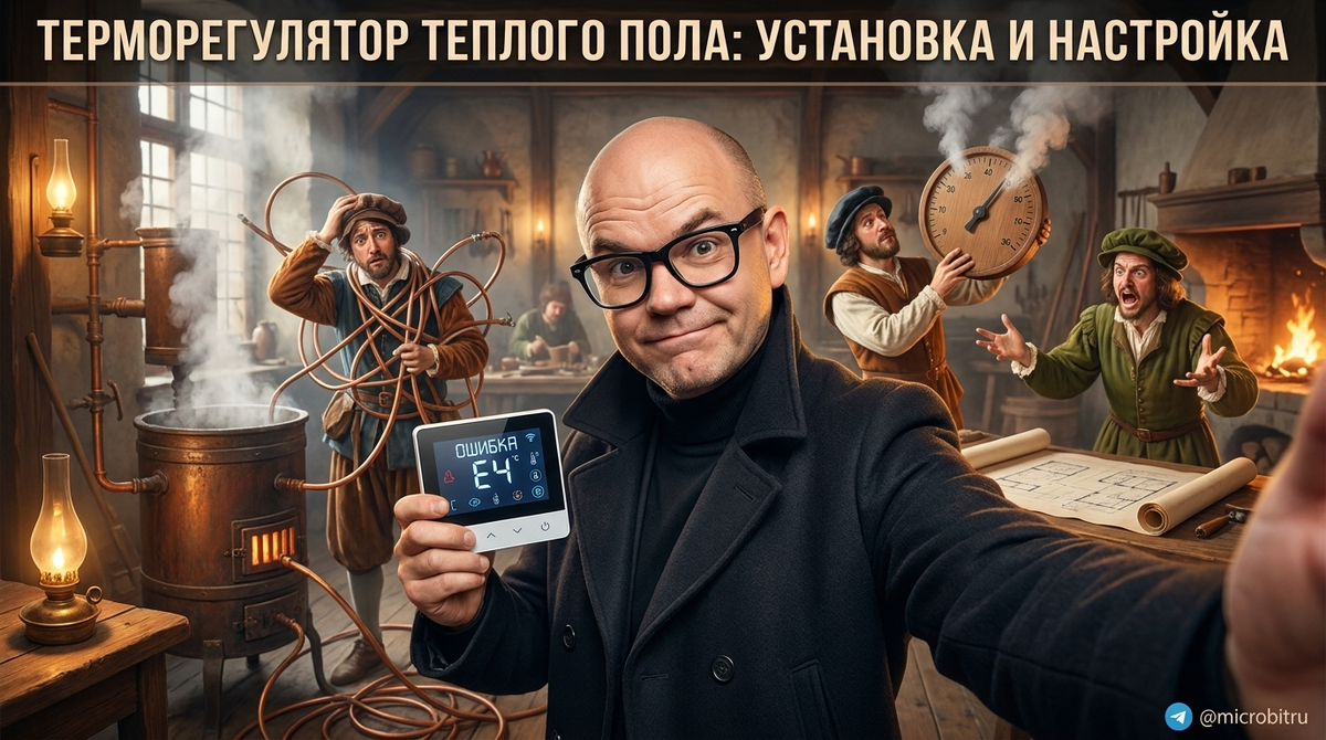    Правильная установка и настройка терморегулятора для комфортного обогрева. as7