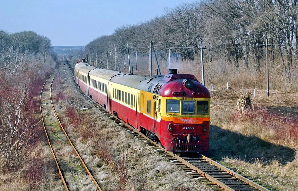 Д1-780. Молдова, перегон Рэуцел - Бэлць-Ораш. Автор: FirstAct. Дата: 9 марта 2014 г.