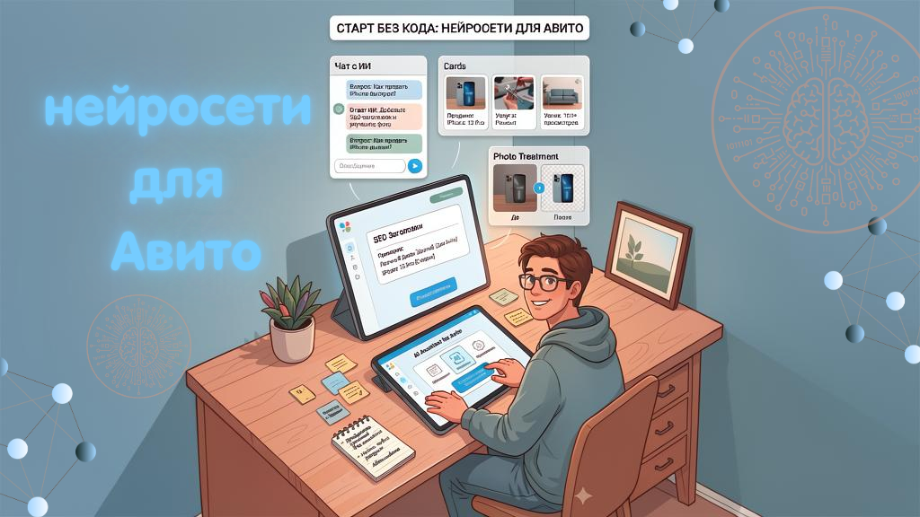 Нейросети для Авито: с чего начать без знаний кода