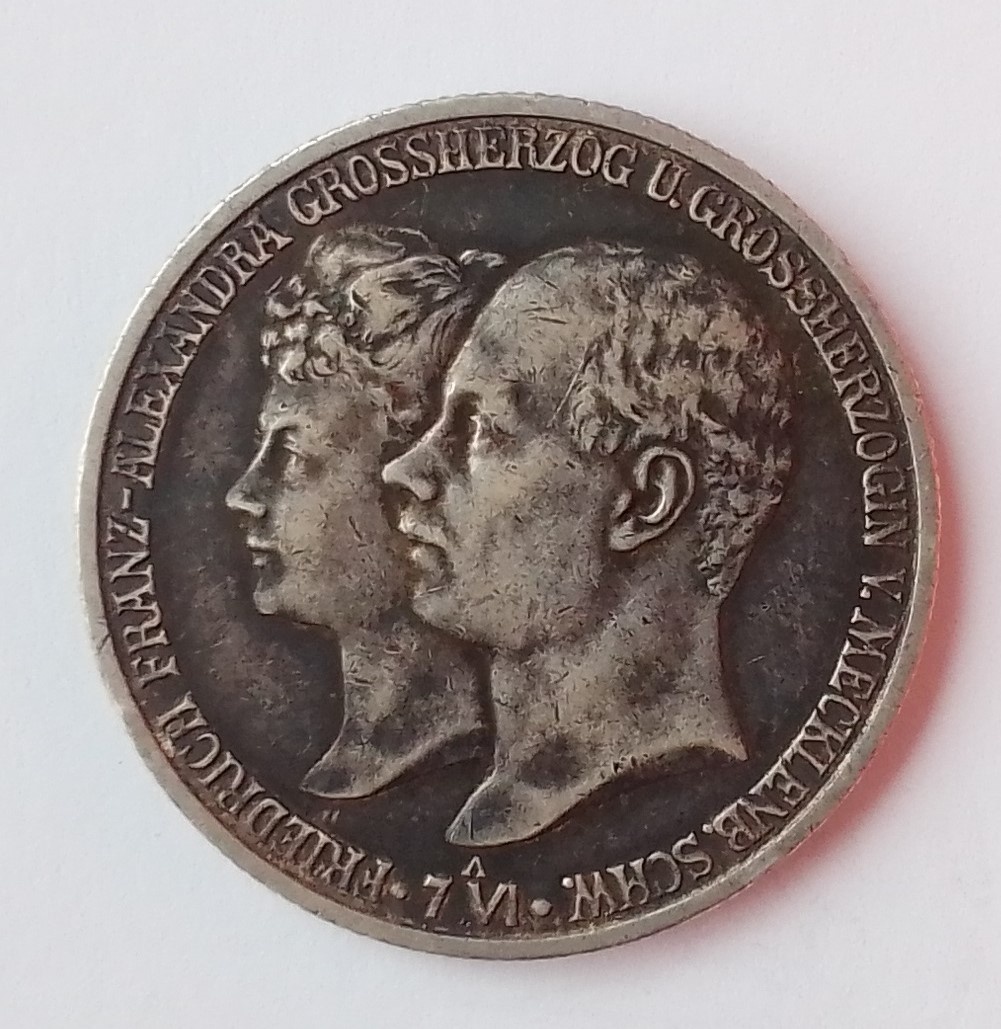 2 марки 1904 года Аверс 