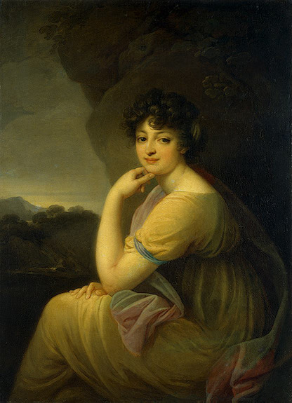 Саблукова Екатерина Александровна (12 (23) IX 1777 — 7 (19) X 1846). Дочь вице-президента Мануфактур-коллегии, члена Гос. совета Александра Александровича Саблукова (1749—1828) и Екатерины Андреевны (урожд. Волковой). В замужестве за Павлом Петровичем Бакуниным (1762—1805), д. камергером, племянником Е. Р. Дашковой, замещавшим ее в 1794—1798 на посту директора Академии наук и Рос. Академии. Вместе с дочерью Екатериной поселилась летом 1816 в Царском Селе. Позднее, в 1820-е гг., Бакунины, очевидно, бывали у Олениных в Приютине.
В отрочестве Саблукова перевела с французкого анонимное сочинение «Упражнение Аделаиды» (1791), посвятив перевод тете — княгине А. А. Урусовой. Героиня этого произведения — типичный персонаж сентименталистской литературы: добродетельная девушка, сооружающая в саду храм в честь выздоровления матери. Перевод имеет ученический характер.