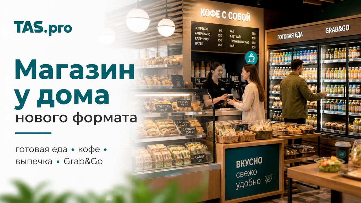 Новый формат магазинов "у дома"