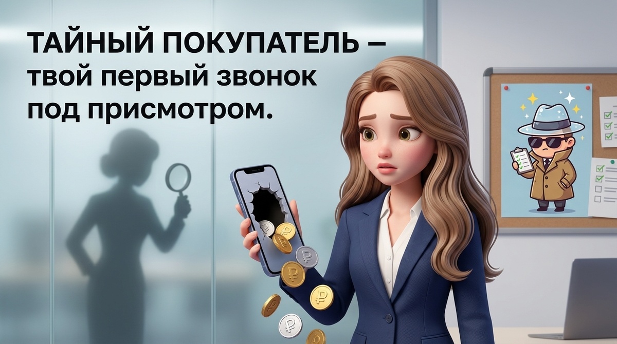 Тайный покупатель в B2B: как первый звонок убивает ваши продажи и сливает бюджет. 