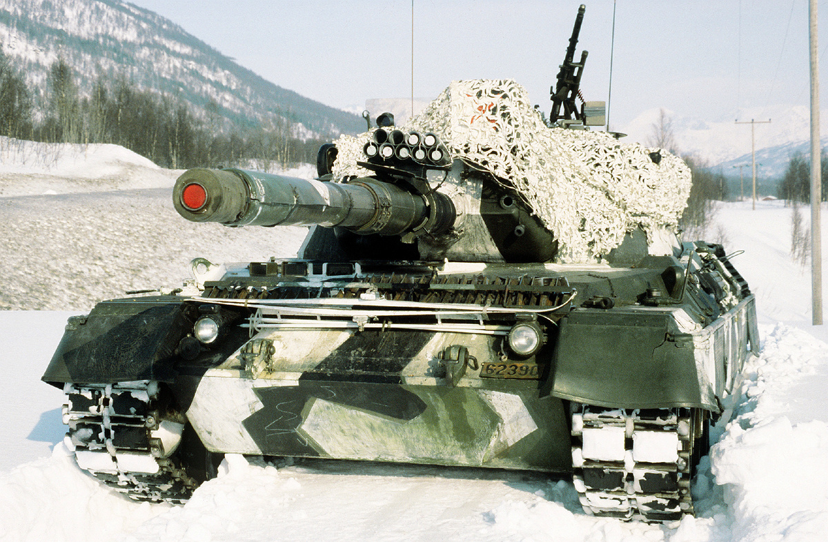 Норвежский Леопард-1. 1987 год. 