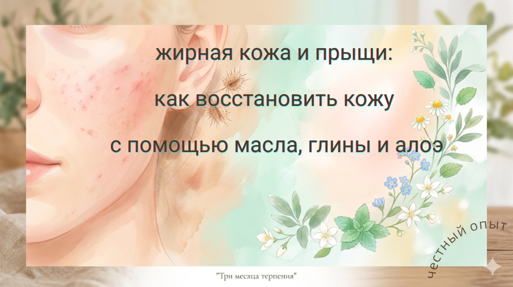 Как избавиться от прыщей натуральными средствами
