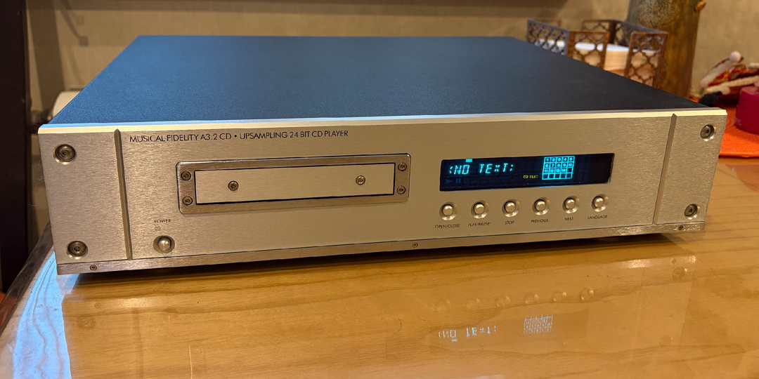 CD проигрыватель выпуска начала 2000-х: Musical Fidelity A3.2 CD