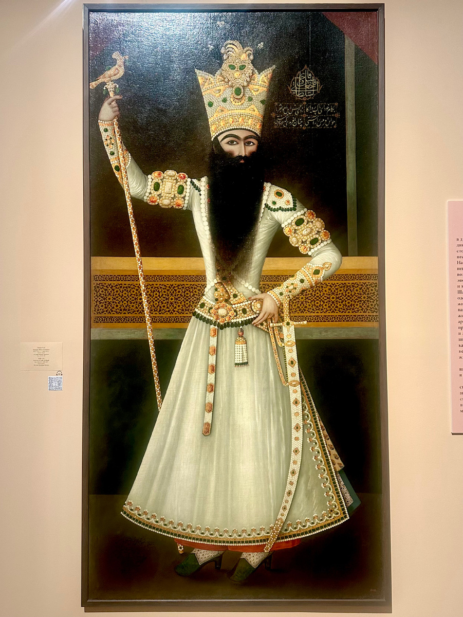 Михр-Али. Портрет Фатх-Али-шаха. 1809-1810. Государственный Эрмитаж