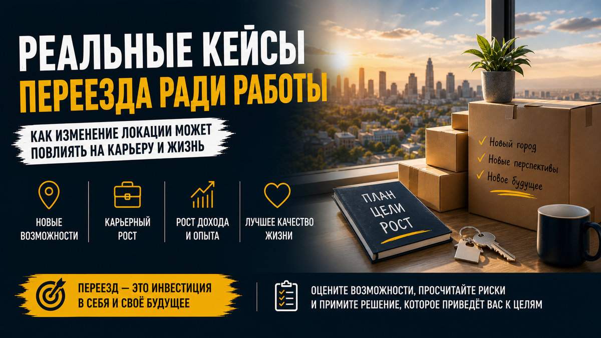 Кейсы переезда ради работы: как это происходит на практике