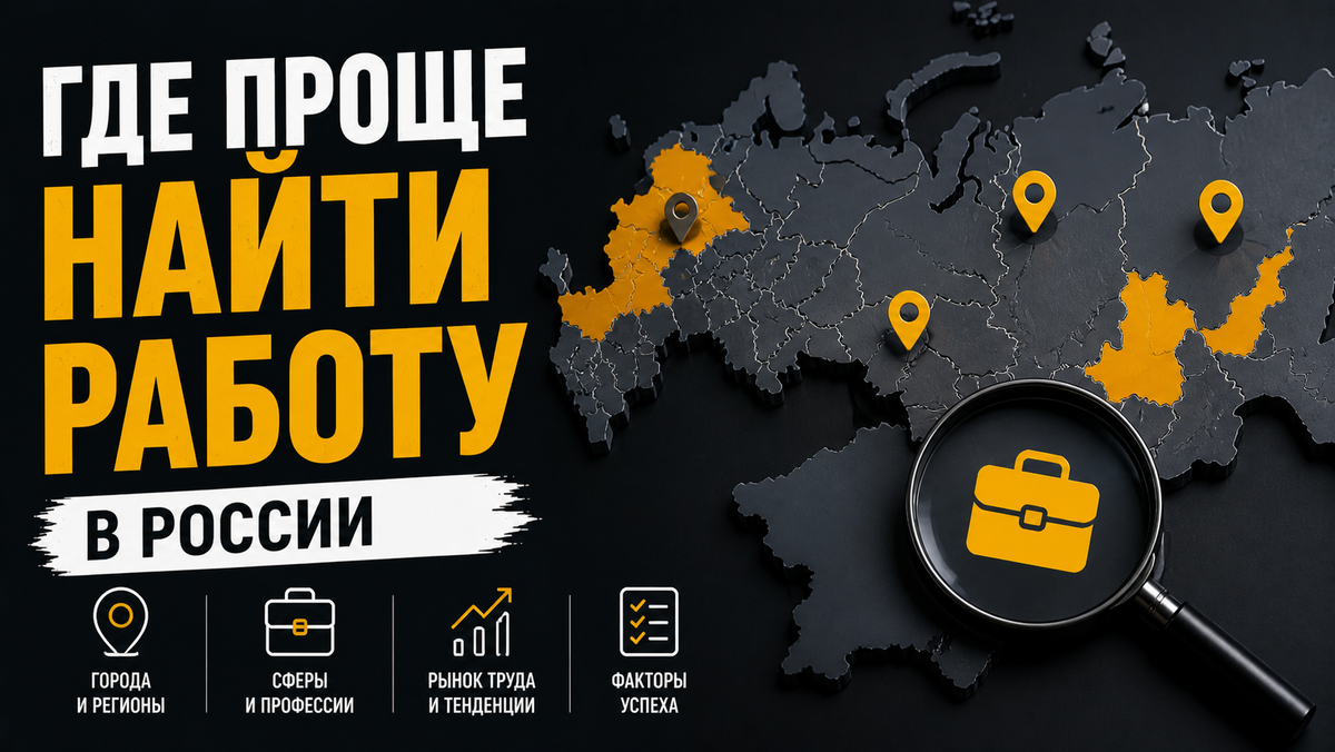 Где проще найти работу?