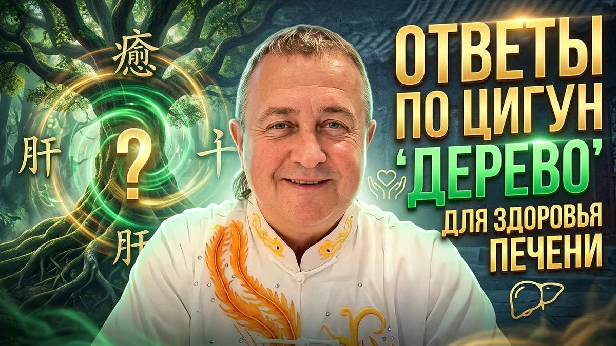 Цигун для Печени. Комплекс Дерево. Виктор Стерликов