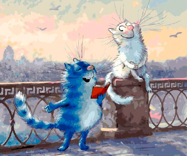 очаровательные коты Рины Зенюк