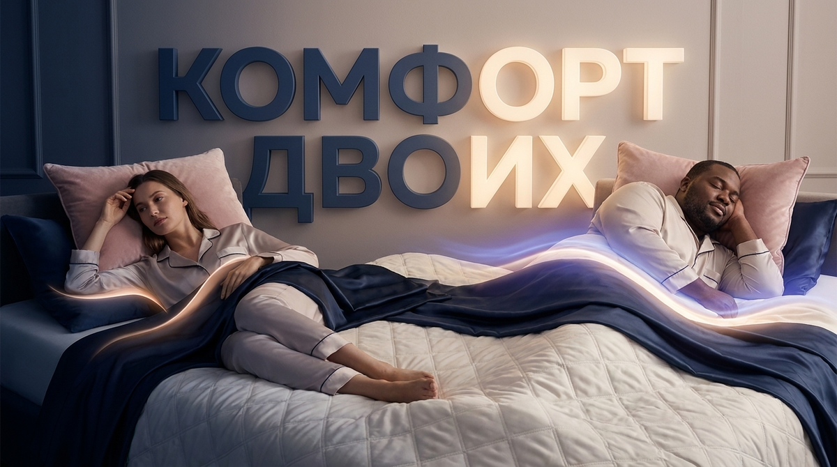    Выбрать матрас, который устроит обоих партнеров, особенно при значительной разнице в весе, — непростая задача. sayomosleep