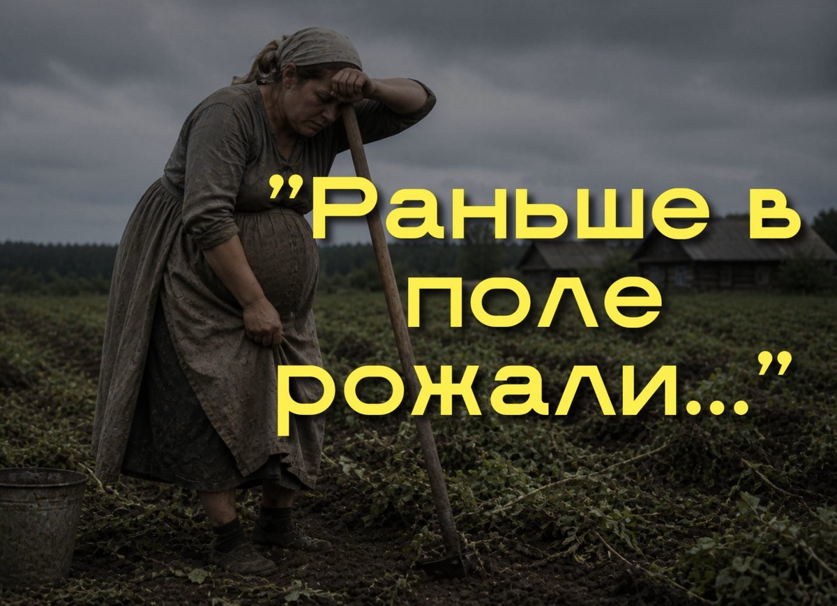 «Сильные» женщины прошлого — распространённый стереотип. За кажущейся выносливостью стоял тяжёлый труд, отсутствие выбора и непомерные физические нагрузки