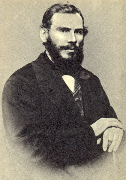 Л.Н. Толстой, 1862. Фото М.Б. Тулинова