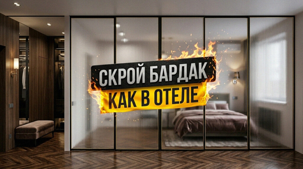    Умная организация хранения: секреты создания гардеробной с атмосферой пятизвездочного отеля. GarderobSystem
