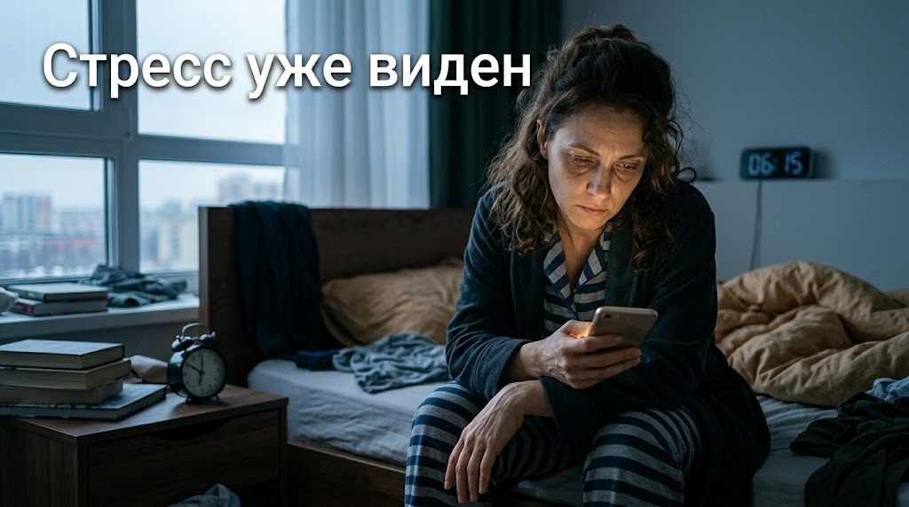 вы просыпаетесь разбитым, тянетесь к сладкому и вдруг замечаете, что тело живёт в режиме тревоги даже в спокойный день