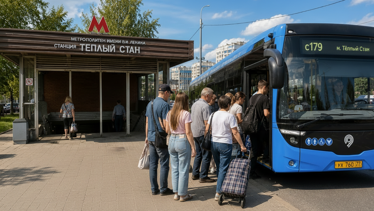 В 2026 году добраться до «Фуд Сити» (Калужское шоссе) бесплатно и быстро можно от нескольких станций метро, используя экспресс-маршрут С179.