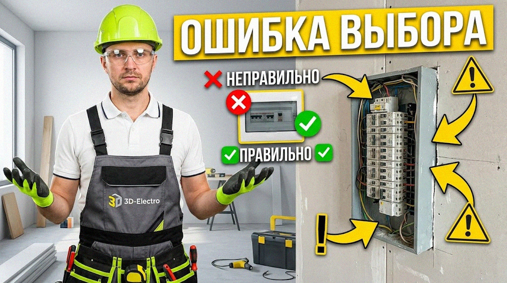    Выбор электрощитка для дома 3DElectro