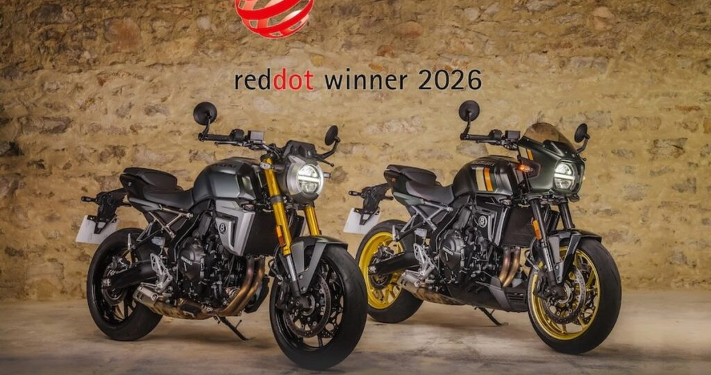 Suzuki GSX-8T и GSX-8TT: удостоены премии Red Dot Design Award.