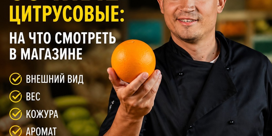 Как выбрать сочные цитрусовые: на что смотреть в магазине